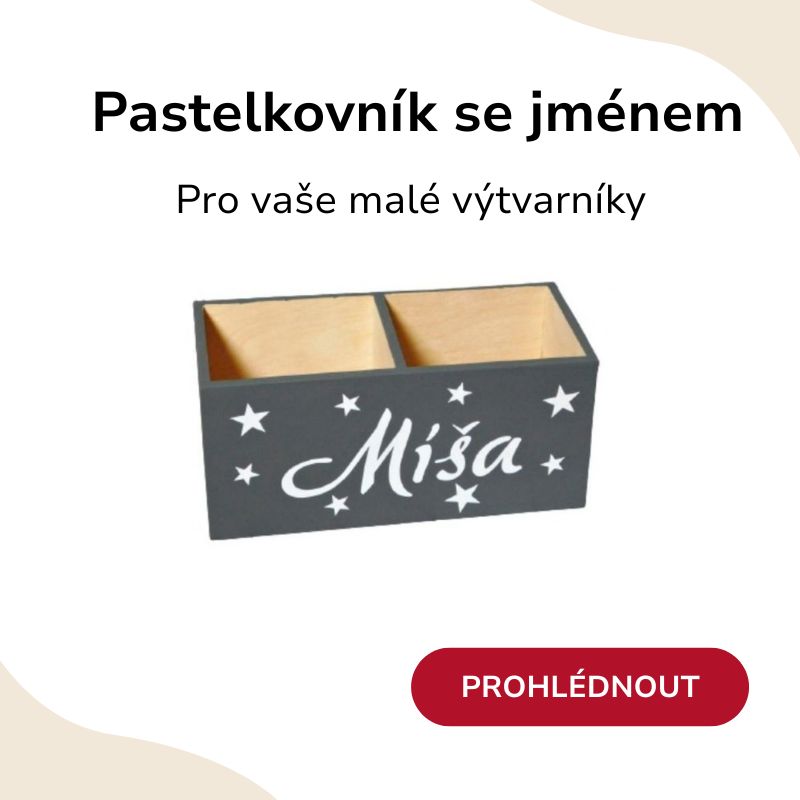 Tip na dárek dětské pastelkovníky