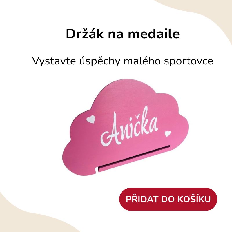 Tip na dárek držák na medaile