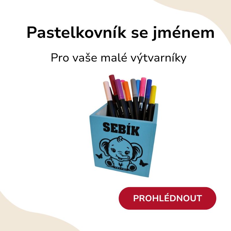 Tip na dárek pastelkovník