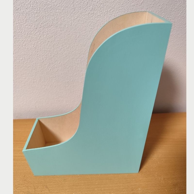 Dřevěný pořadač zboku mintový 