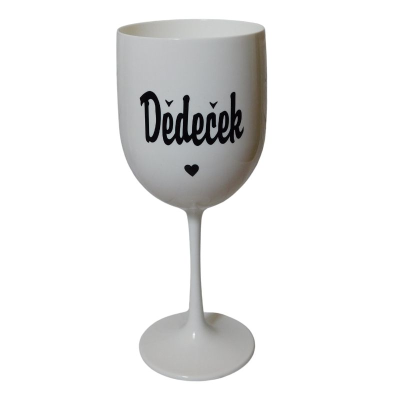 Plastová sklenice pro dědečka