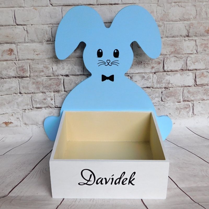 Dřevěný velikonoční box na pomlázku KLUK
