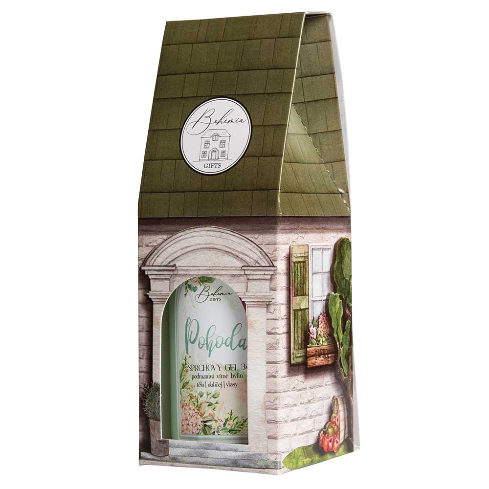 Bohemia Gifts Plechový dárkový koš – s extrakty z šípků a květů růže