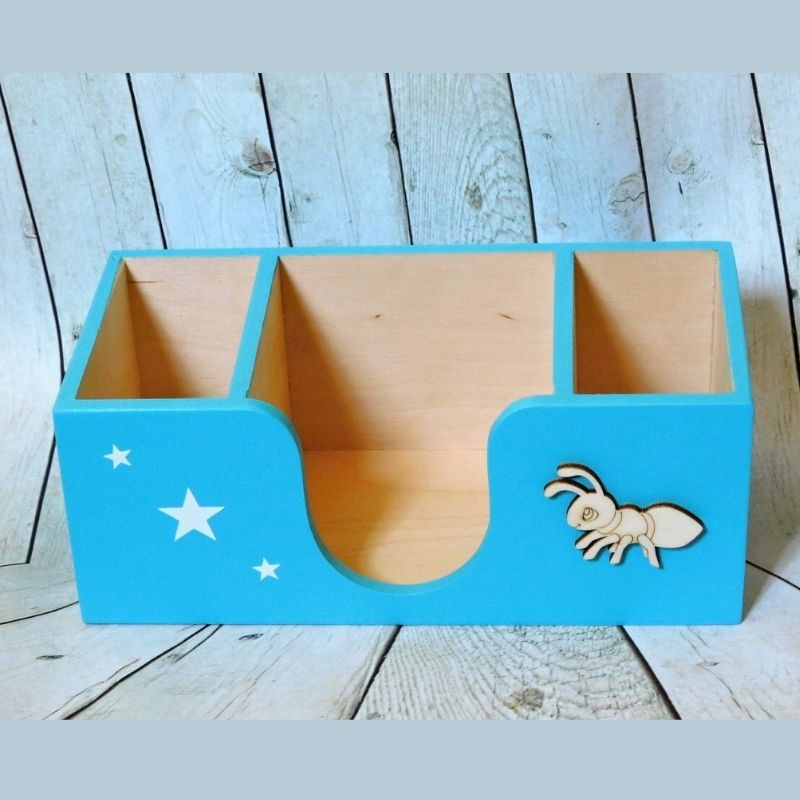 Dětský tužkovník na pastelky a bločky