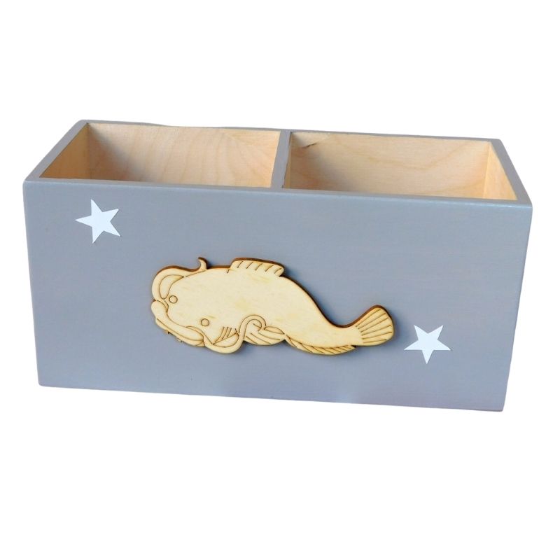Pastelkovník pro děti s rybou