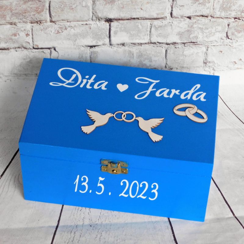 Dárková krabička pro novomanžele