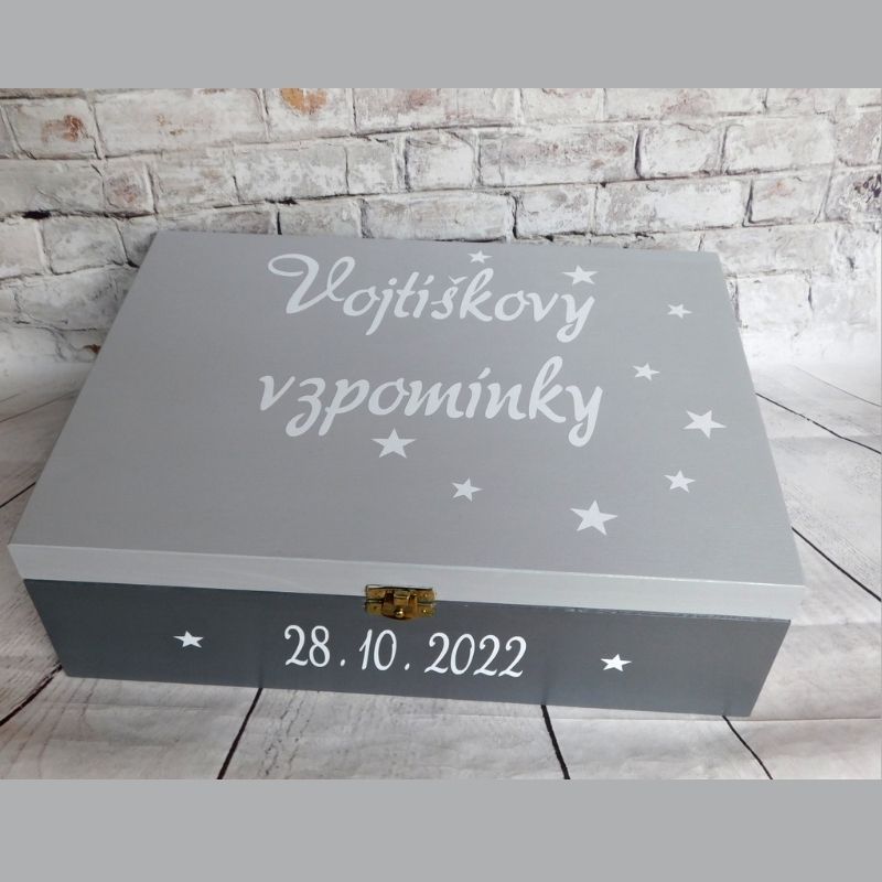 Dárková bedýnka k narození miminka