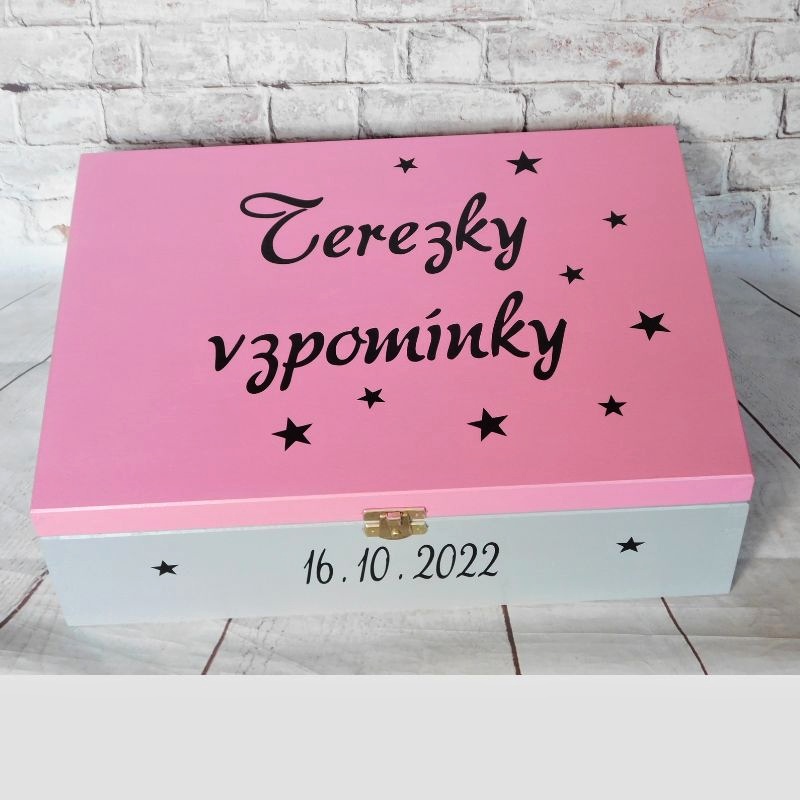 Dárková bedýnka k narození miminka
