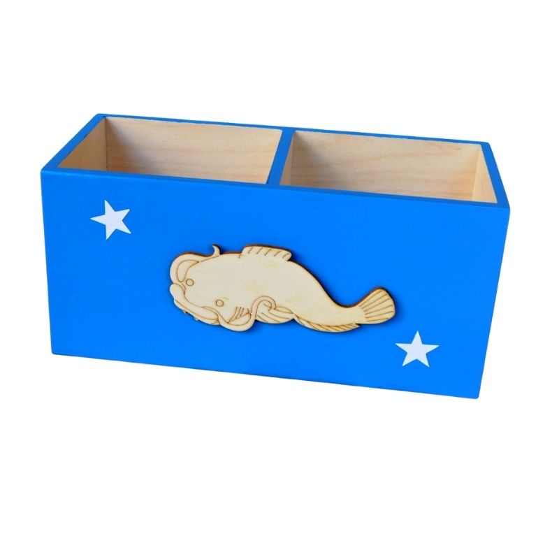 Pastelkovník pro děti s rybou