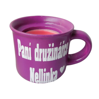 Svícen hrníček pro paní družinářku barvy na výběr