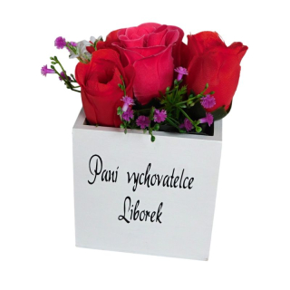 Květináček/tužkovník pro paní vychovatelku