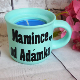 Svícen hrníček pro maminku