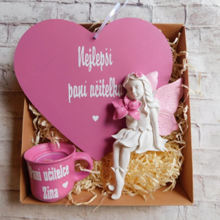 Dárková sada Nejlepší paní učitelka