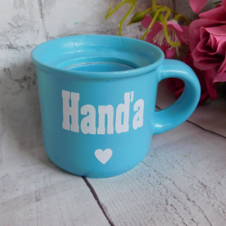 Svícen hrníček s textem na přání