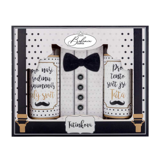 Bohemia Gifts Kosmetická sada pro tatínka – sprchový gel 100 ml, šampon 100 ml a mýdlo 100 g