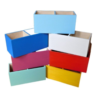 Pastelkovník ze dřeva jednobarevný