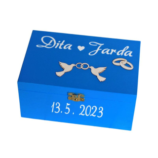Dárková krabička pro novomanžele