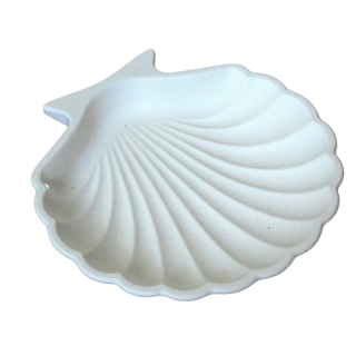 Miska mušle bílá